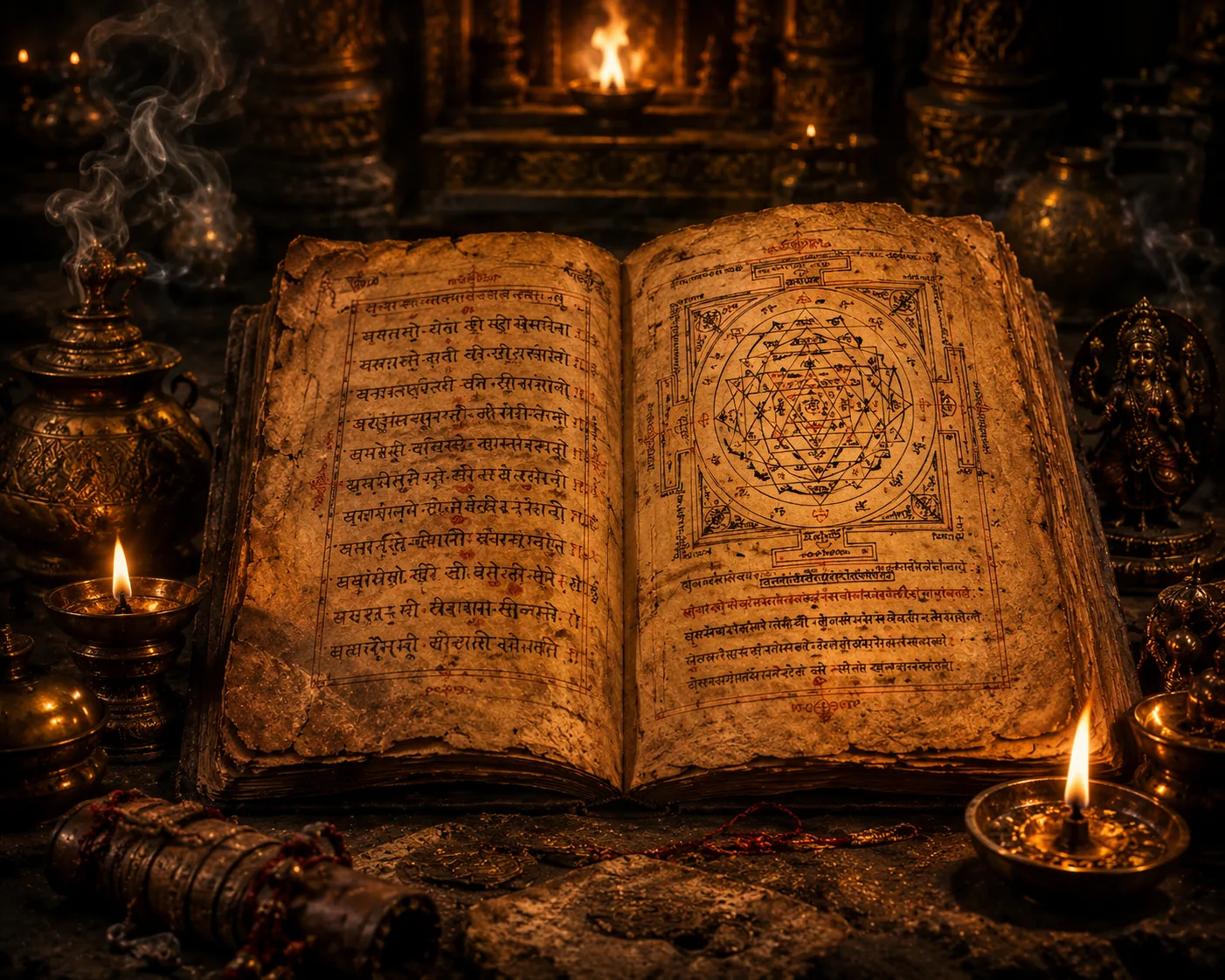 Ancient Ritual Manuscript