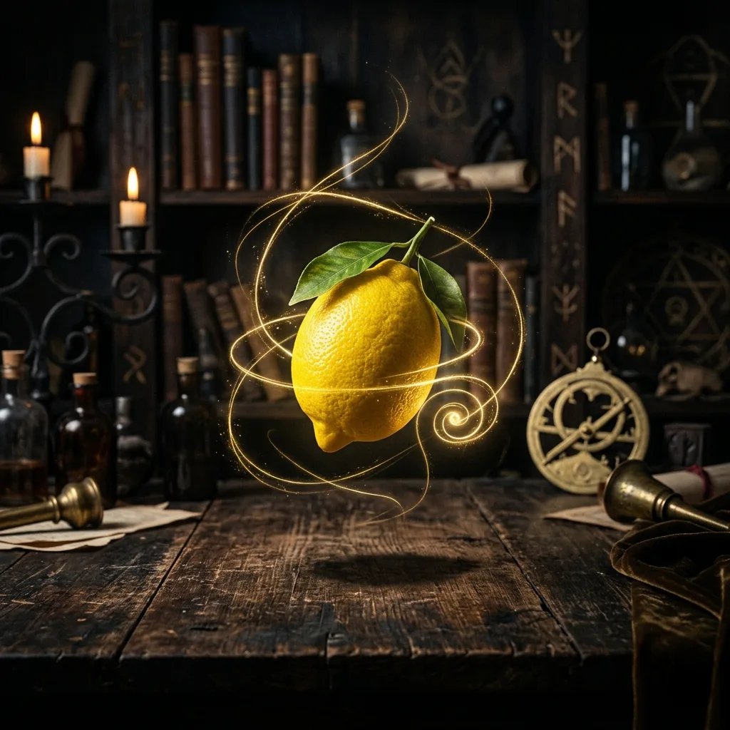 Levitating Lemon